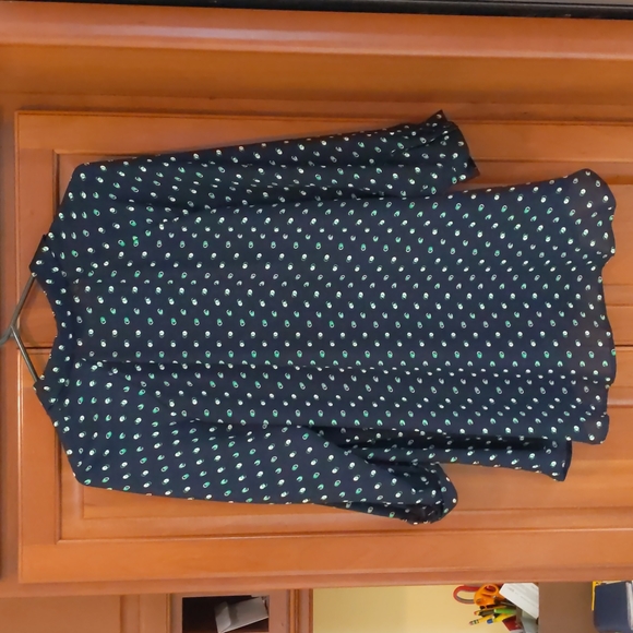 CAbi Button down Blouse XS 3/4 sleeves - Picture 3 of 3